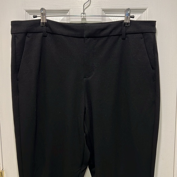 Liverpool Los Angeles Kelsey Ponte Knit Trouser Pants - Black Size 32 / 14 - Picture 4 of 10
